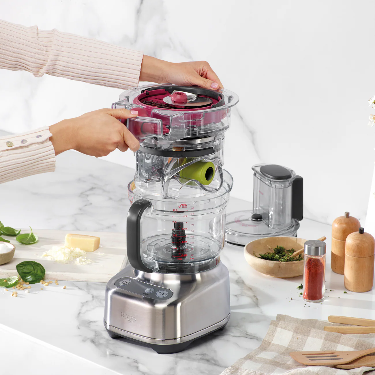 Sage Paradice 9 Food Processors - Black Truffle | SFP638BTR2GUK1 - Image 5