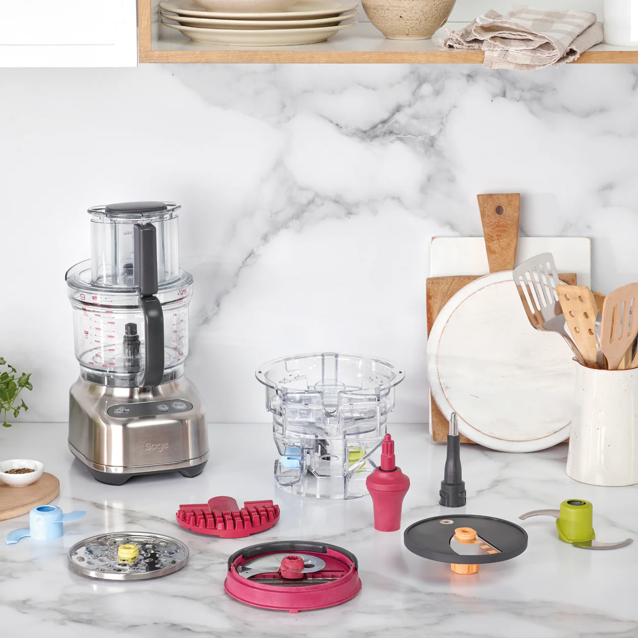 Sage Paradice 9 Food Processors - Brushed Stainless Steel | SFP638BSS2GUK1 - Image 6