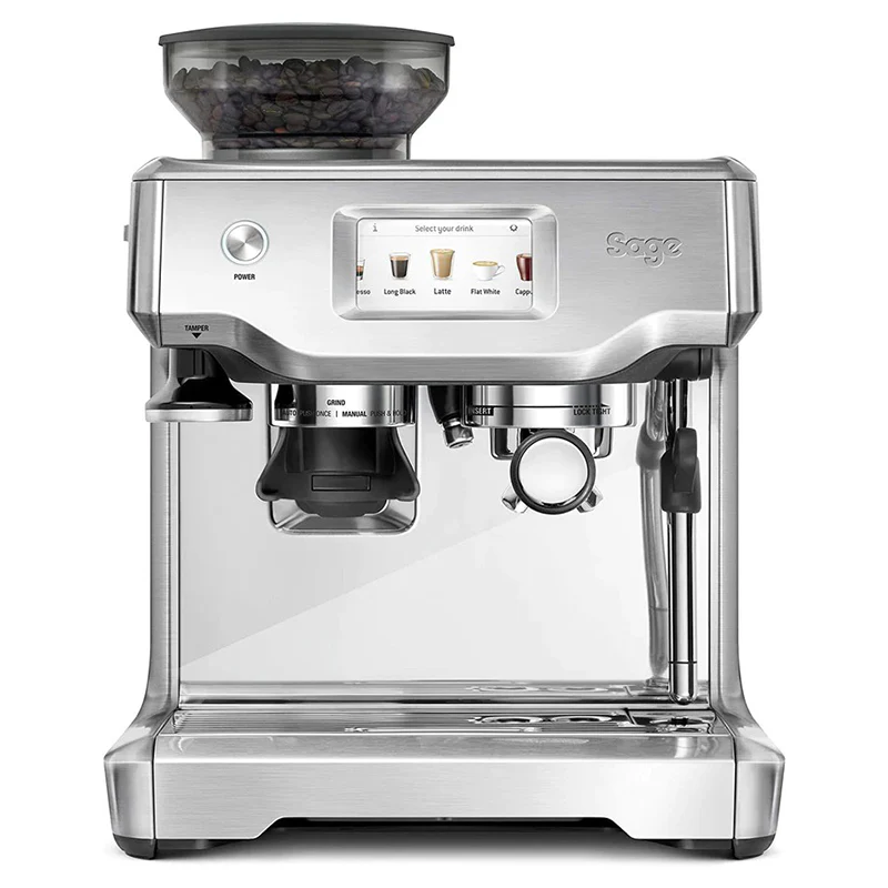Sage The Barista Touch Bean to Cup Coffee Machine - Brushed Stainless Steel | SES880BSS2GUK - Image 8