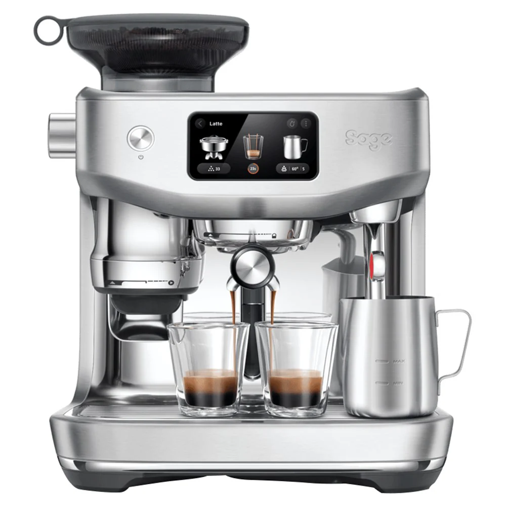 Sage The Oracle Jet Bean to Cup Espresso Coffee Machine - Brushed Stainless Steel | SES985BSS4GUK1