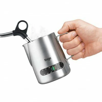 Sage the Temp Control 480ml Milk Jug with Indicator Strip - Stainless Steel | SES003BSS0NEU1 - Image 3