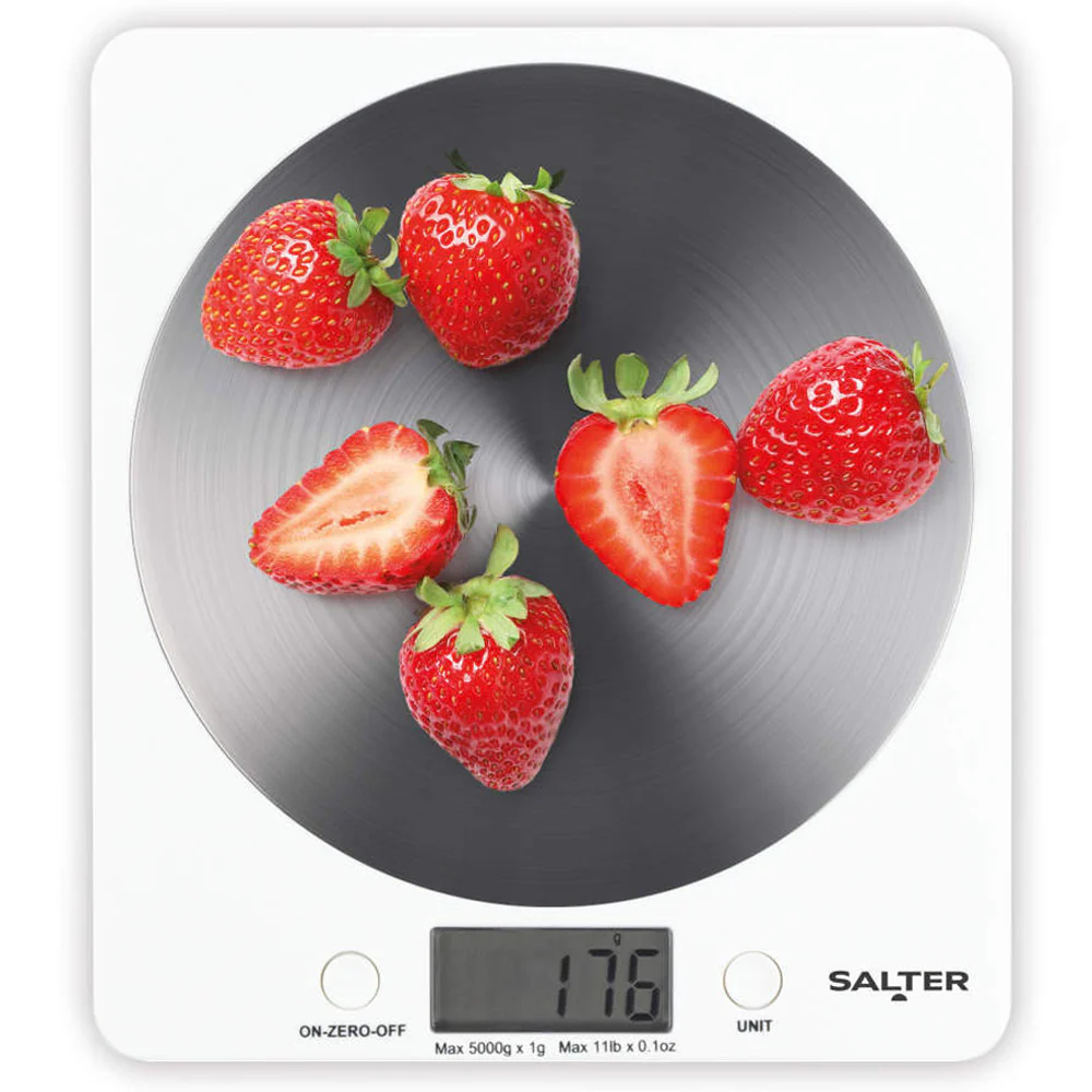 Salter Disc Digital Kitchen Scale - White | 1036 WHSSDR - Image 2
