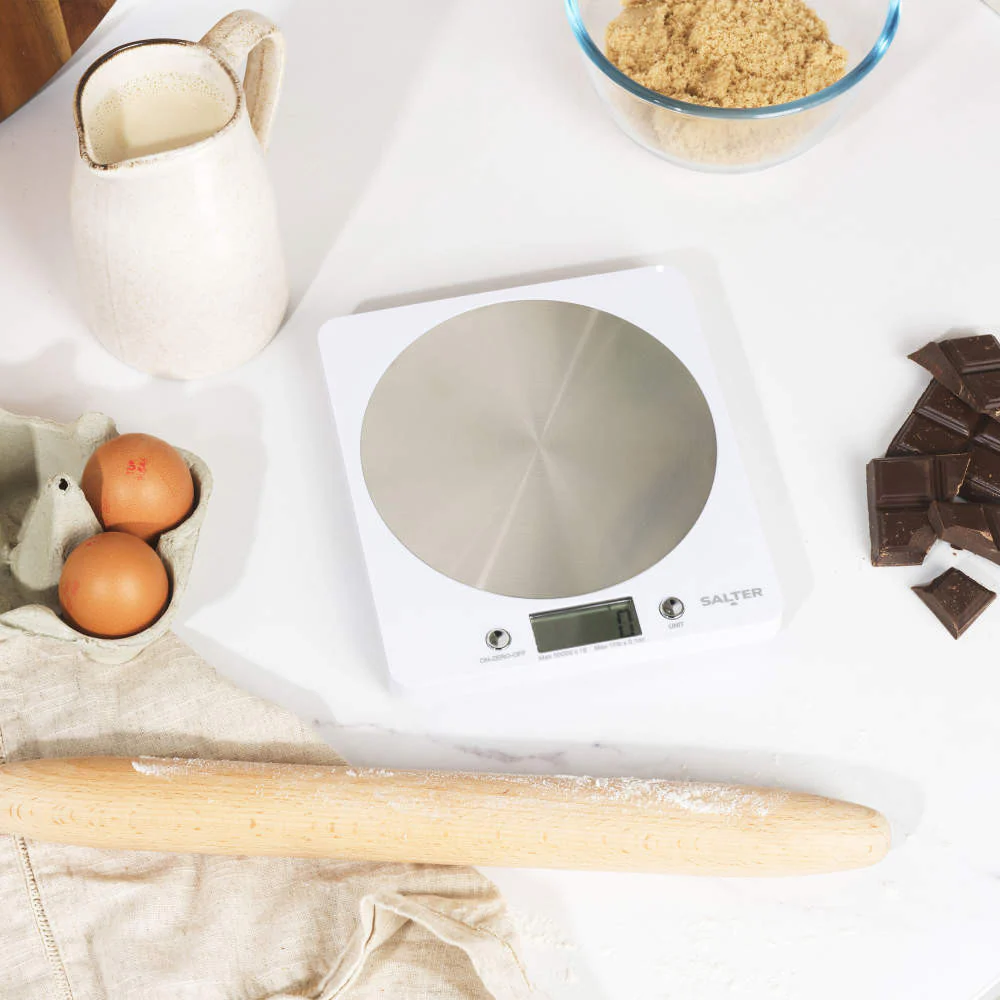 Salter Disc Digital Kitchen Scale - White | 1036 WHSSDR - Image 4