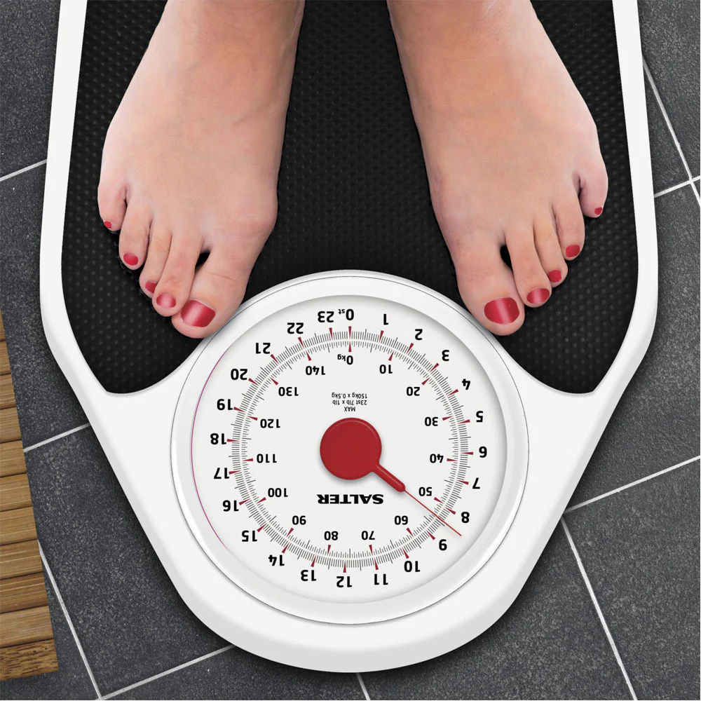 Salter Doctors Style Mechanical Bathroom Scale - White | 145BKDR - Image 3