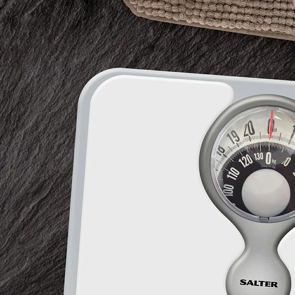 Salter Mechanical Bathroom Scale - White | 484 - Image 3