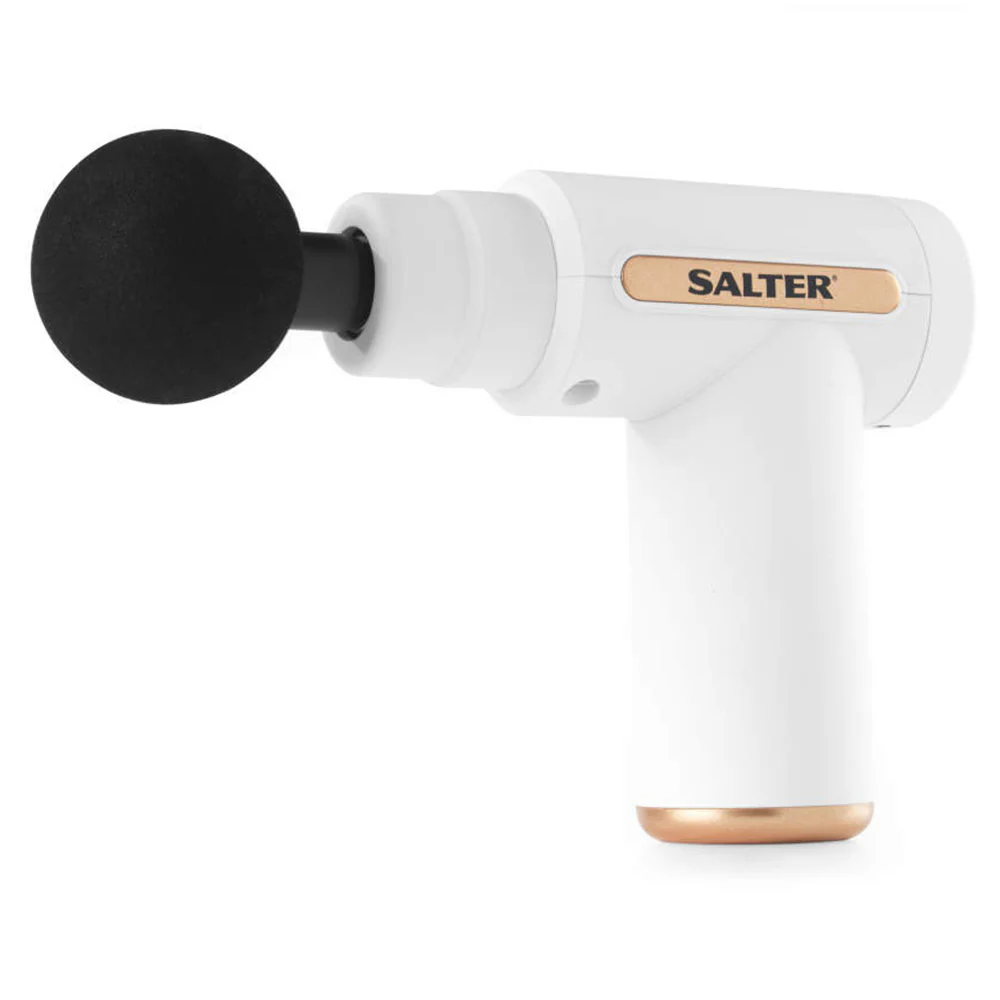 Salter Mini Electric Massage Gun - White | EE7427WHTSTKEU7