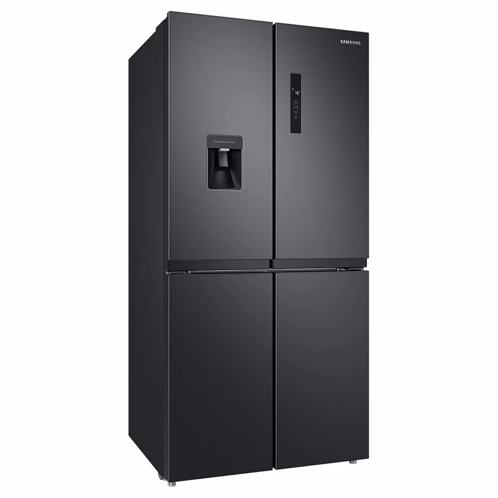 Samsung 488L Freestanding French Door Fridge Freezer - Gentle Black Matt | RF48A401EB4/EU - Image 2