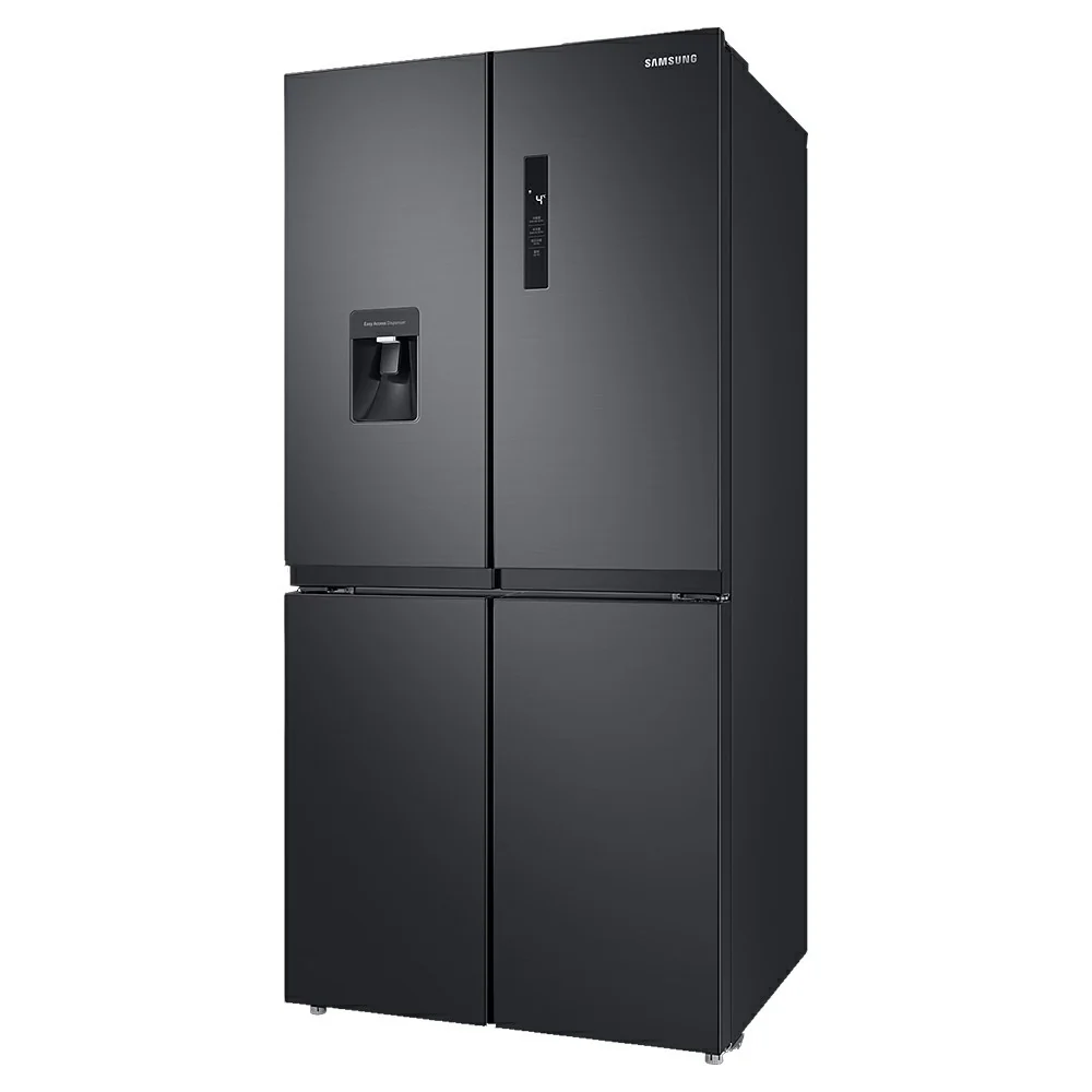 Samsung 488L Freestanding French Door Fridge Freezer - Gentle Black Matt | RF48A401EB4/EU - Image 3
