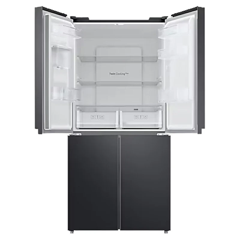 Samsung 488L Freestanding French Door Fridge Freezer - Gentle Black Matt | RF48A401EB4/EU - Image 5