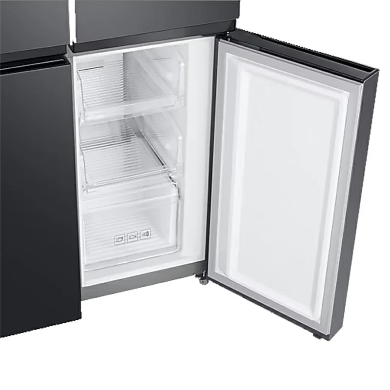 Samsung 488L Freestanding French Door Fridge Freezer - Gentle Black Matt | RF48A401EB4/EU - Image 7