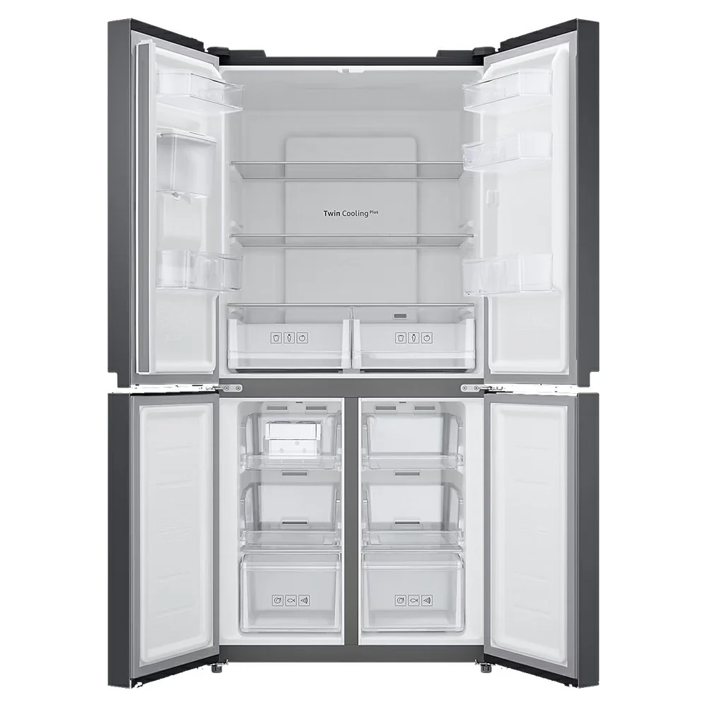Samsung 488L Freestanding French Door Fridge Freezer - Gentle Black Matt | RF48A401EB4/EU - Image 8