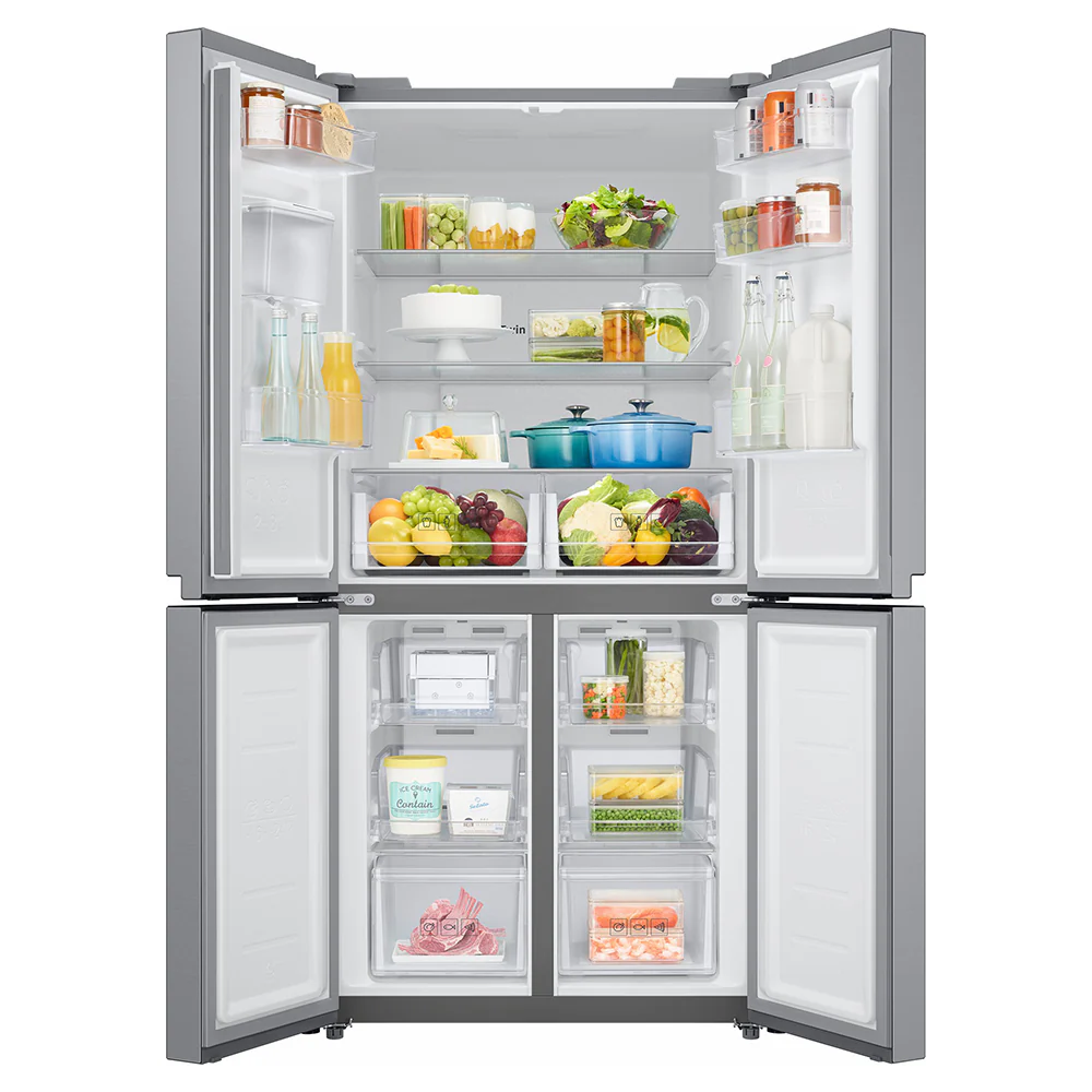 Samsung 488L Freestanding French Door Fridge Freezer - Gentle Silver Matt | RF48A401EM9/EU - Image 9