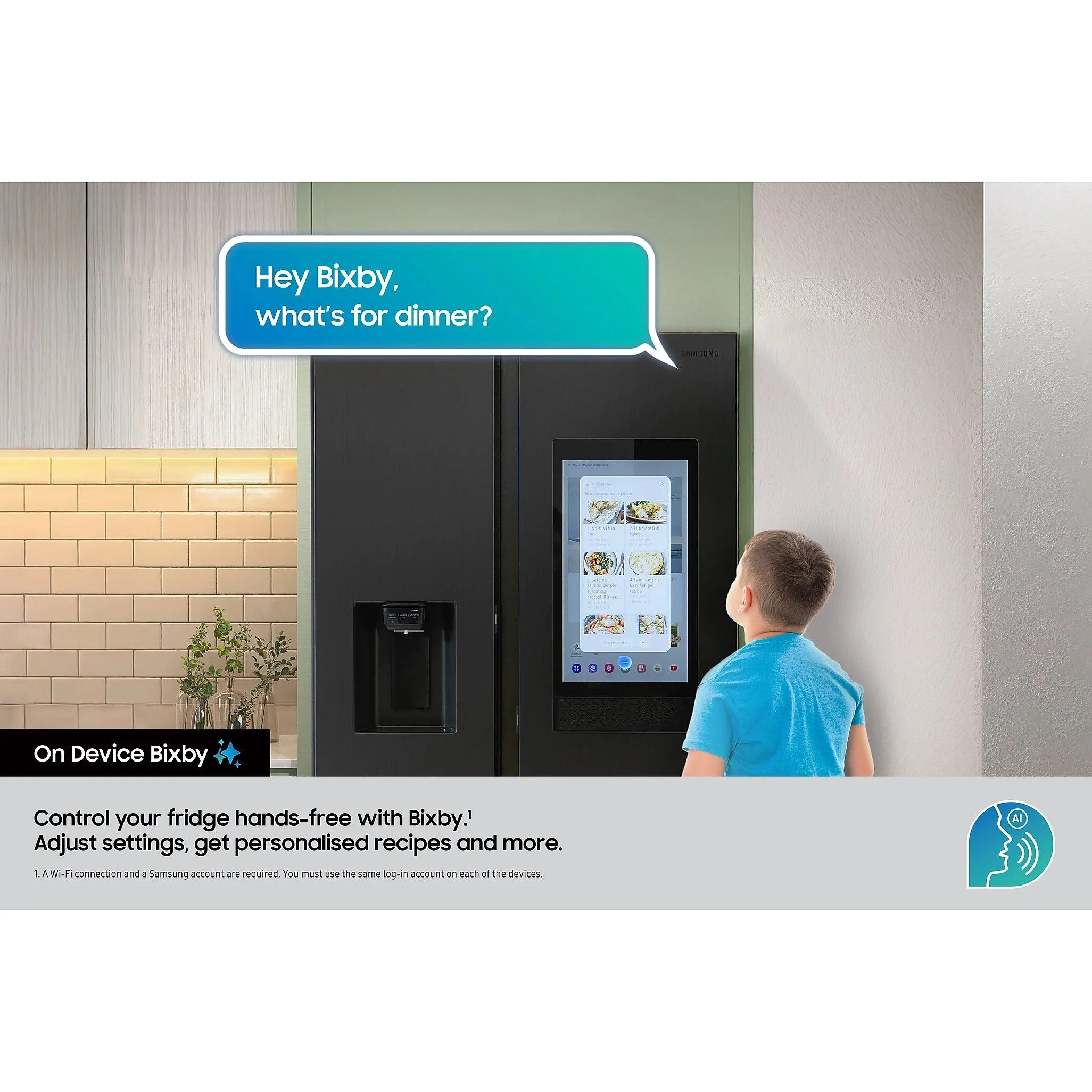 Samsung 614L American Freestanding American Fridge Freezer - Black DOI | RS90F66BEFEU - Image 10