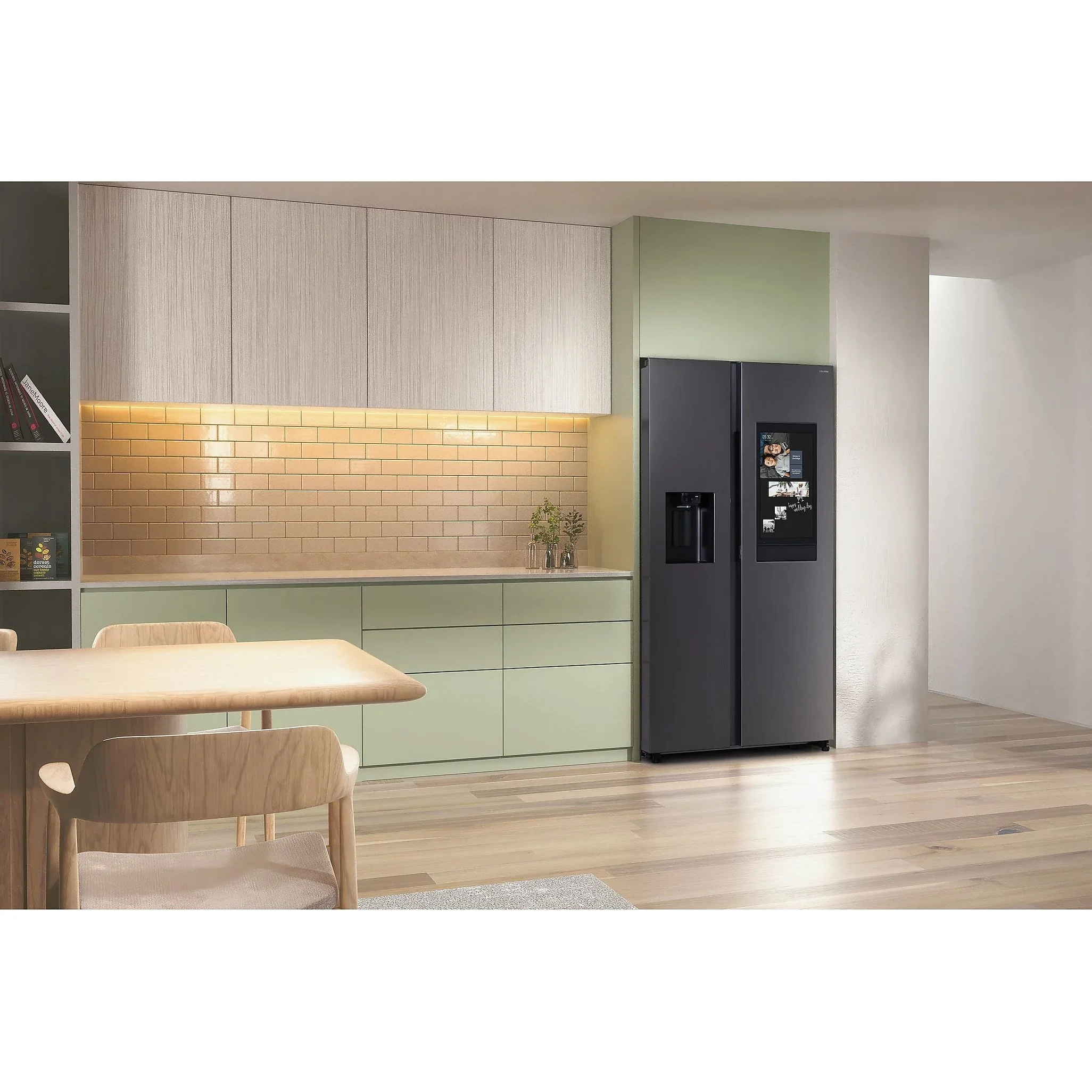 Samsung 614L American Freestanding American Fridge Freezer - Black DOI | RS90F66BEFEU - Image 7