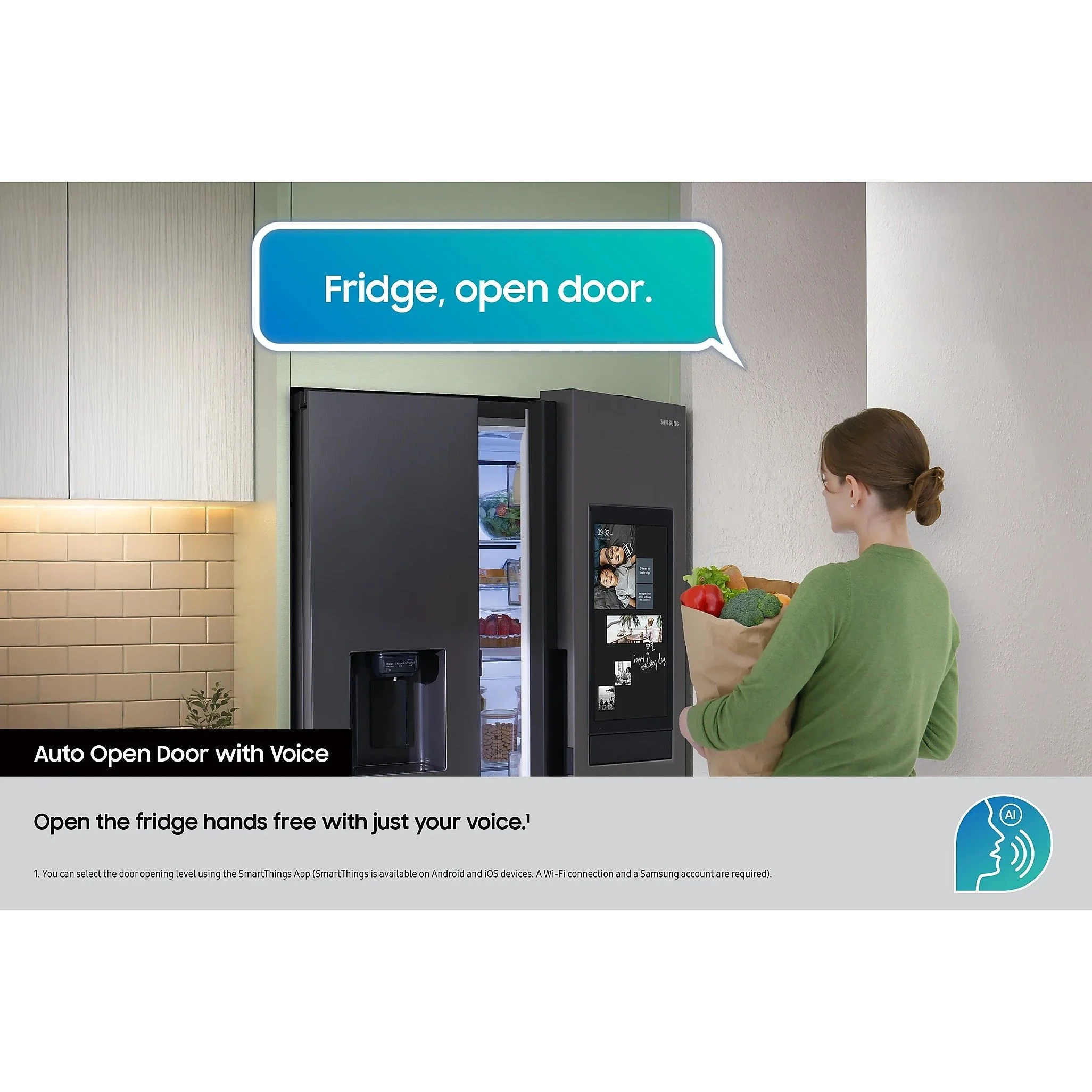 Samsung 614L American Freestanding American Fridge Freezer - Black DOI | RS90F66BEFEU - Image 9