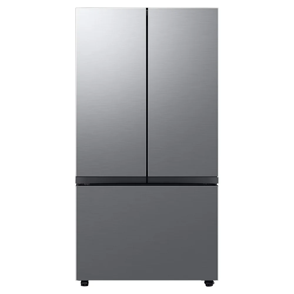 Samsung Bespoke 674L Frost Free Freestanding French Door Fridge Freezer - Silver | RF24BB620ES9EU