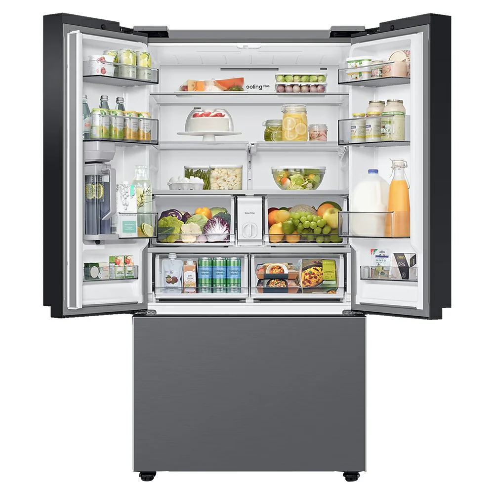 Samsung Bespoke 674L Frost Free Freestanding French Door Fridge Freezer - Silver | RF24BB620ES9EU - Image 4