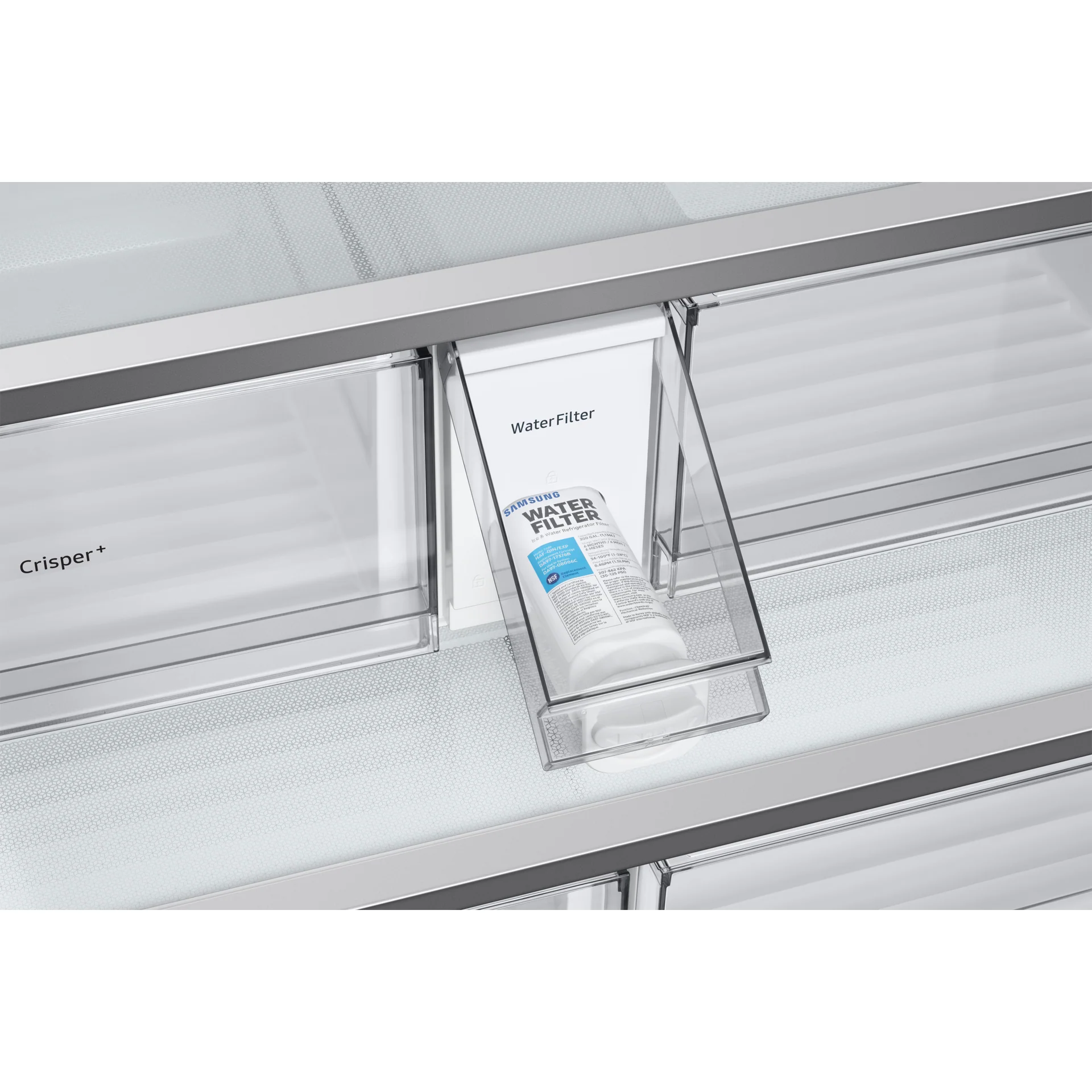 Samsung Bespoke 674L Frost Free Freestanding French Style Fridge Freezer - Black | RF24BB620EB1EU - Image 7