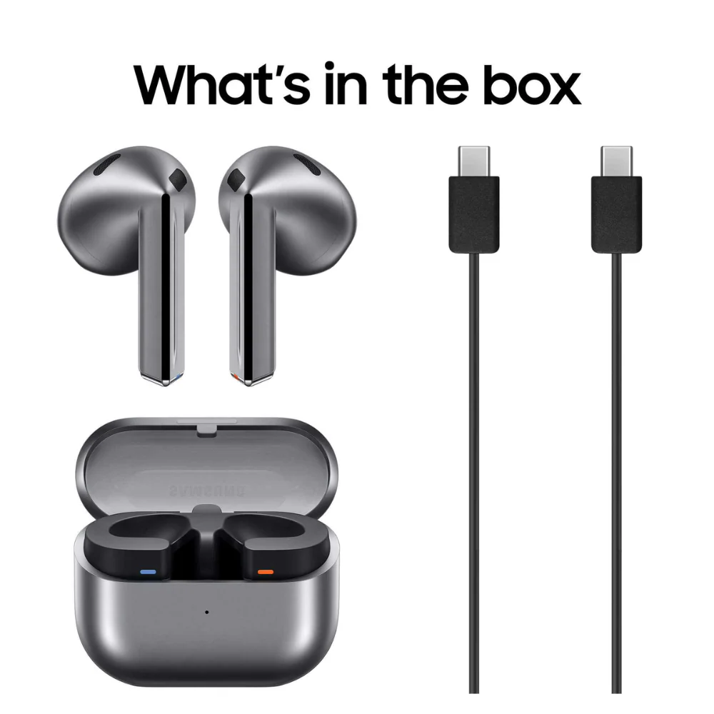 Samsung Galaxy Buds3 In-Ear True Wireless Earbuds - Silver | SM-R530NZAAEUA - Image 5