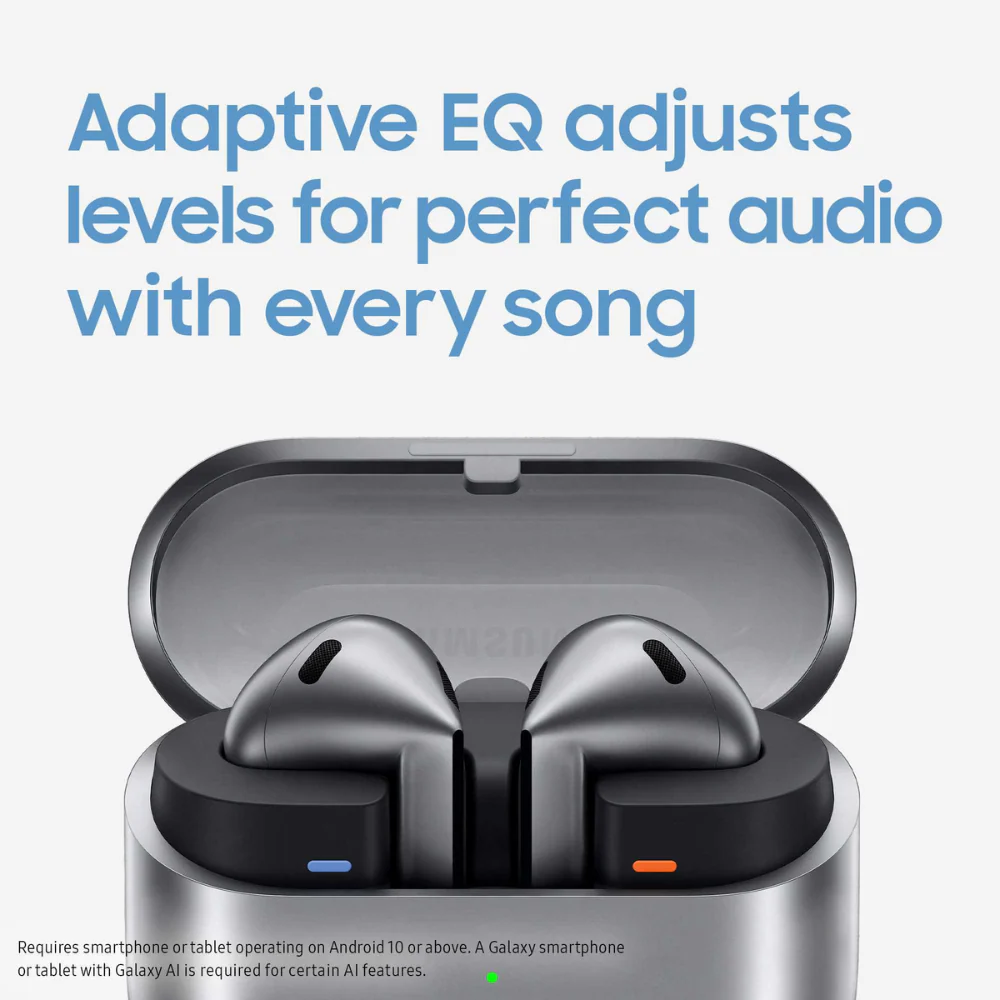 Samsung Galaxy Buds3 In-Ear True Wireless Earbuds - Silver | SM-R530NZAAEUA - Image 6