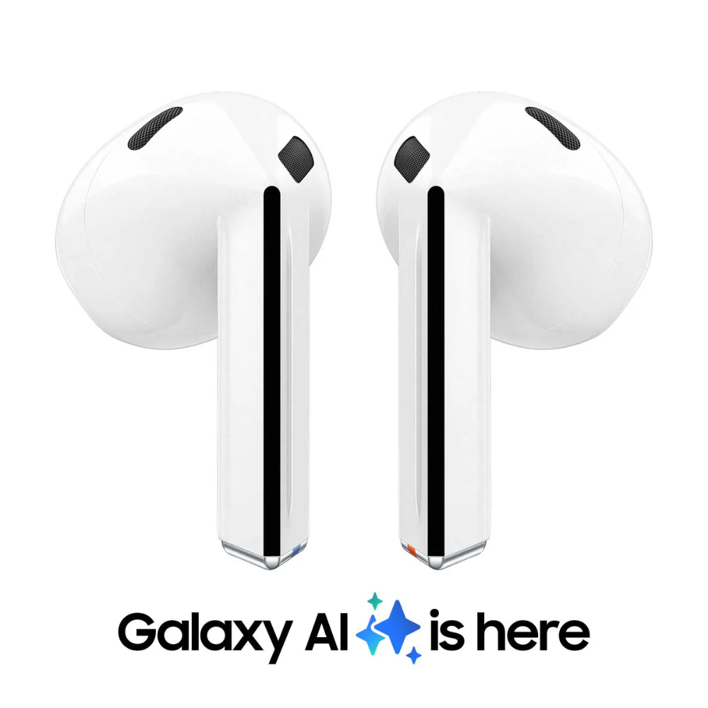 Samsung Galaxy Buds3 In-Ear Ture Wireless Earbuds - White | SM-R530NZWAEUA - Image 2
