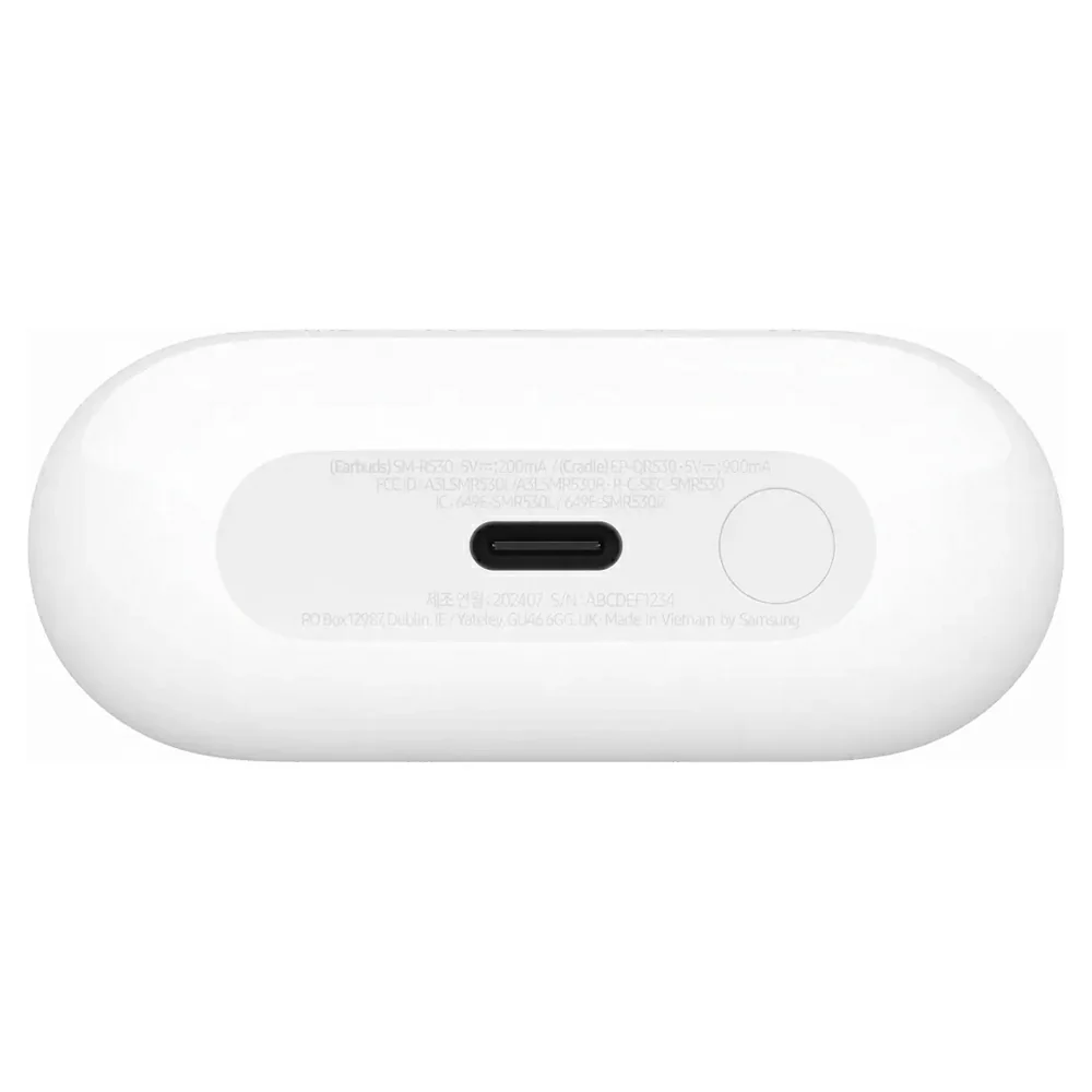 Samsung Galaxy Buds3 In-Ear Ture Wireless Earbuds - White | SM-R530NZWAEUA - Image 5