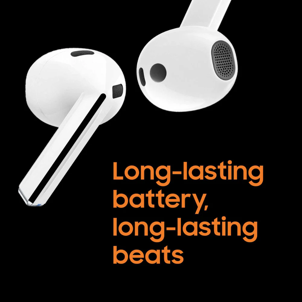 Samsung Galaxy Buds3 In-Ear Ture Wireless Earbuds - White | SM-R530NZWAEUA - Image 8