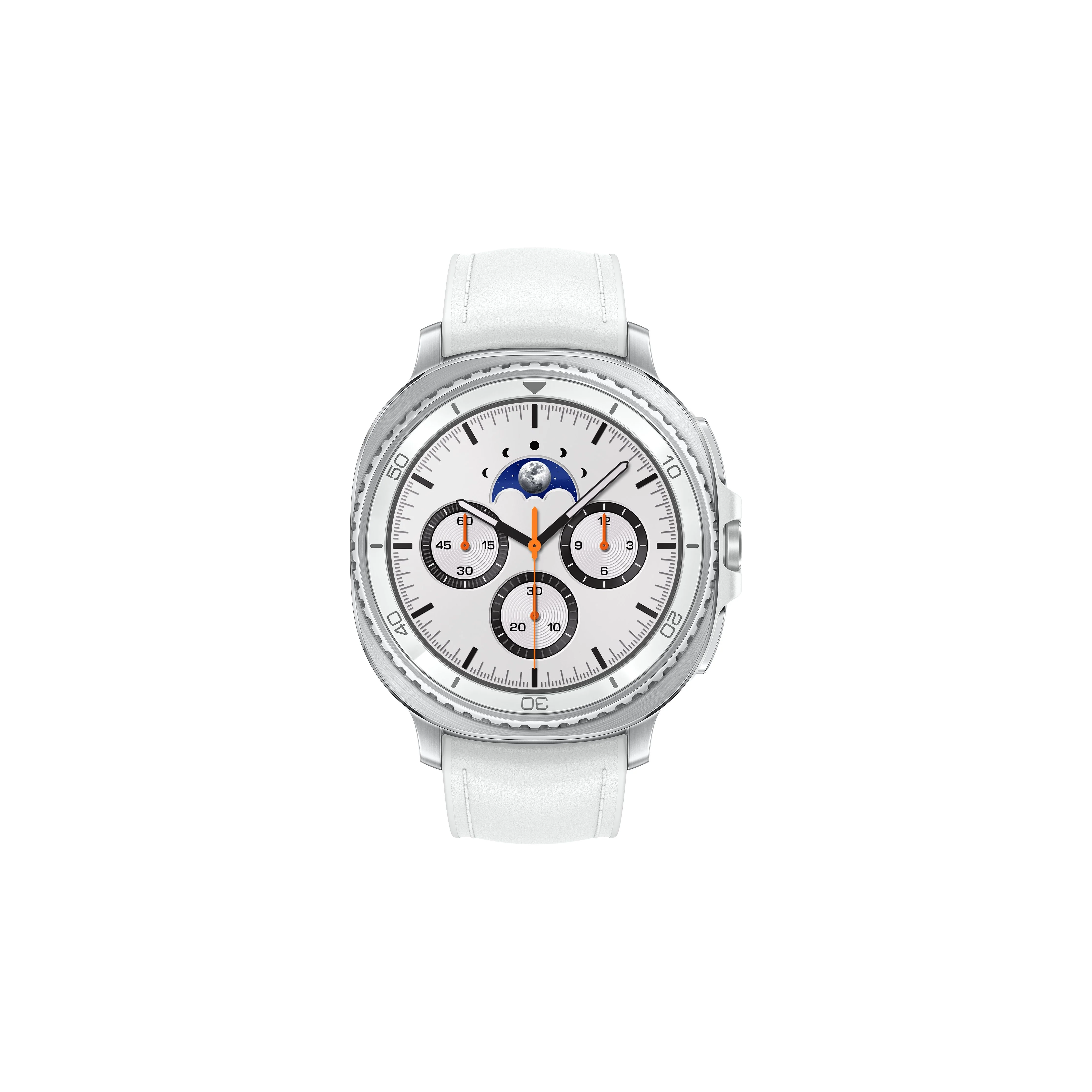 Samsung Galaxy Watch8 Classic 47MM Bluetooth Smart Watch - White | SM-L500NZWAEUA - Image 2