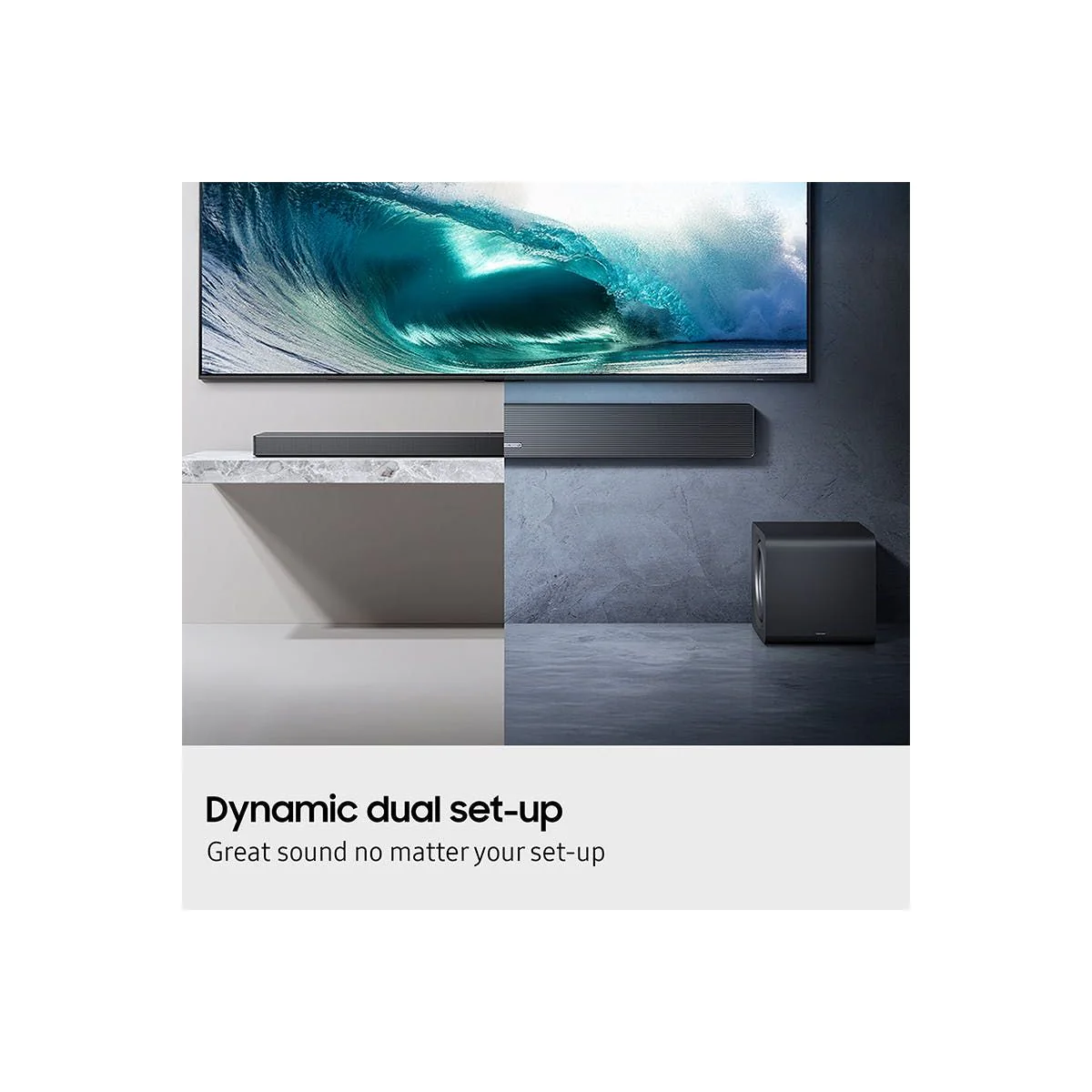 Samsung Q-Series 5.1CH Soundbar with Subwoofer - Titan Black | HW-QS750F/XU - Image 7