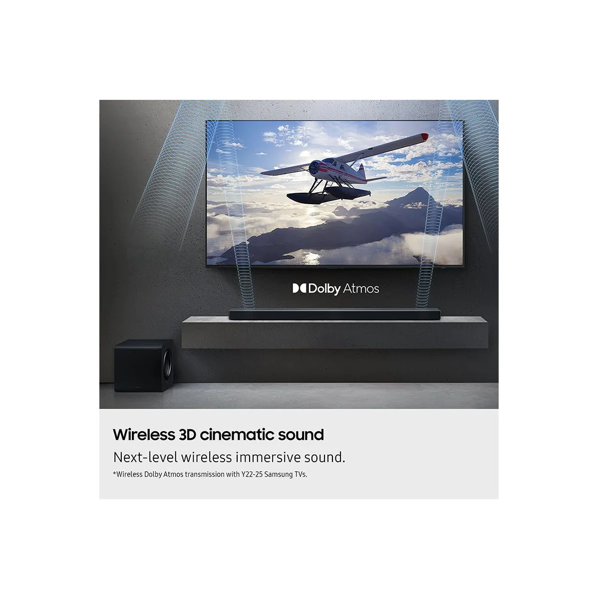 Samsung Q-Series 5.1CH Soundbar with Subwoofer - Titan Black | HW-QS750F/XU - Image 8