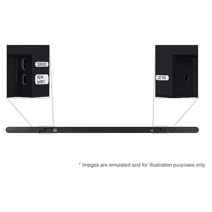 Samsung S800D Ultra Slim 3.1.2CH Lifestyle Soundbar with Subwoofer - Titan Black | HW-S800D/XU - Image 5