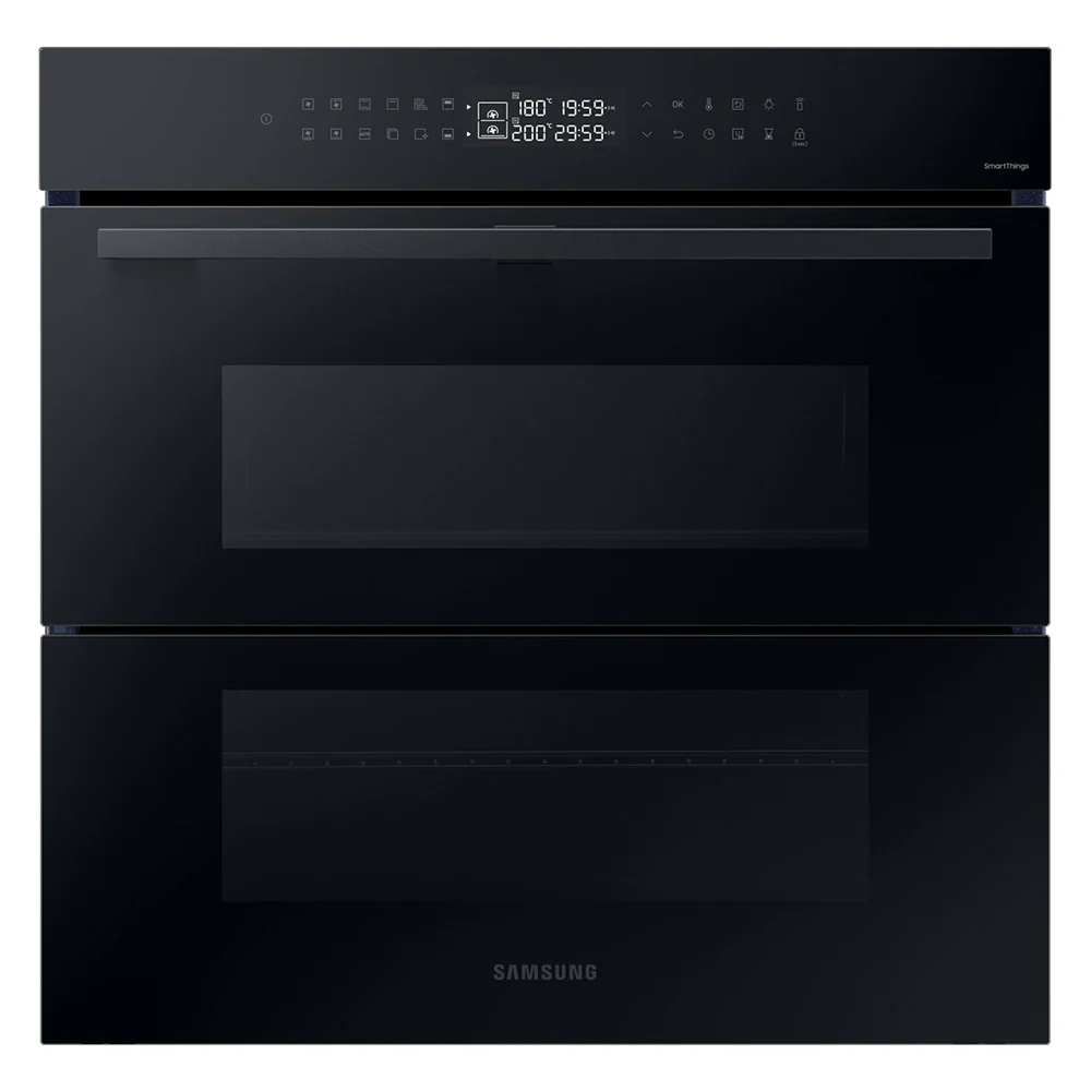 Samsung Series 4 76L Electric Smart Oven with Dual Cook - Black | NV7B4355VAK/U4