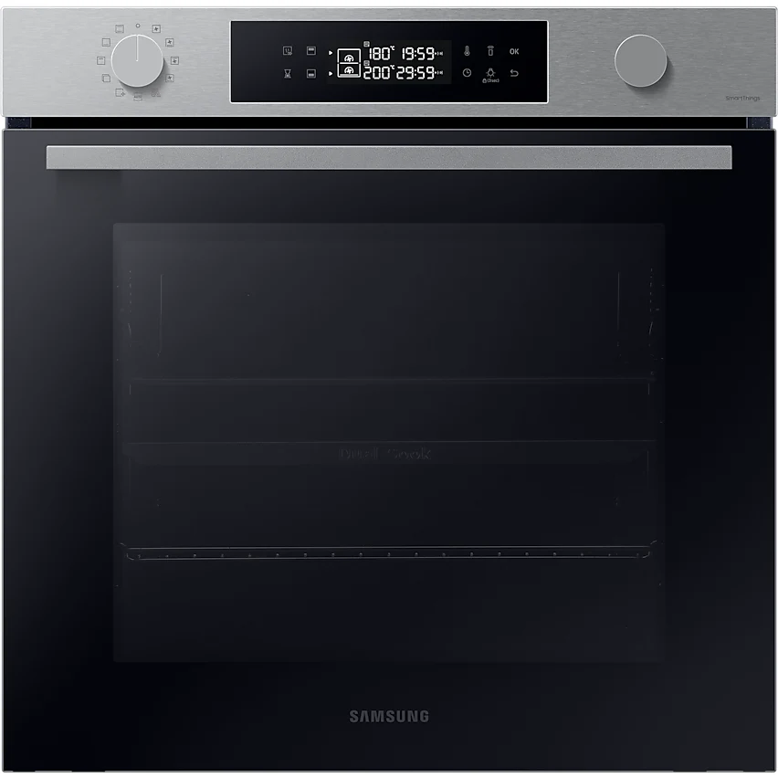 Samsung Series 4 76L Electric Smart Oven with Dual Cook - Stainless Steel | NV7B4430ZAS/U4