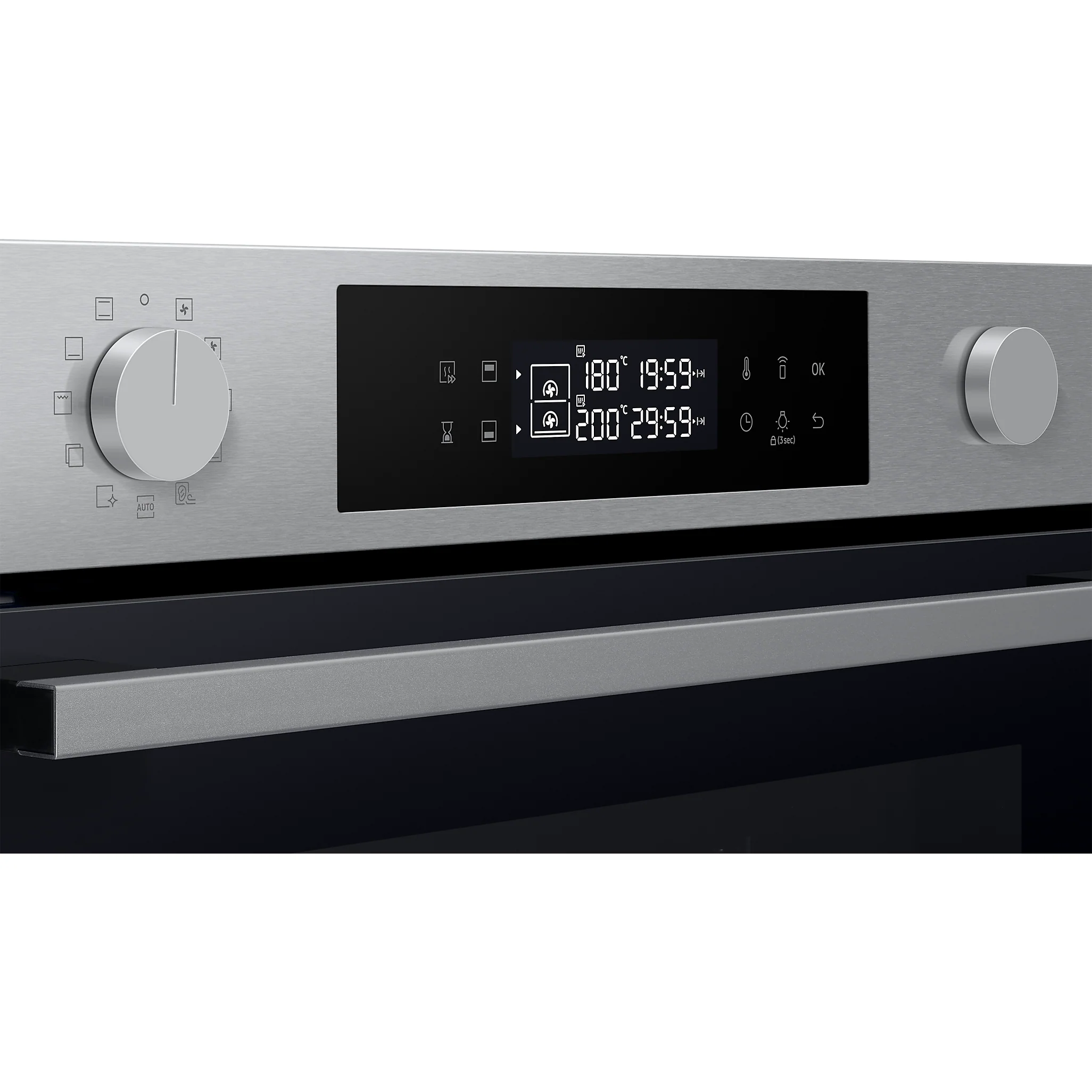 Samsung Series 4 76L Electric Smart Oven with Dual Cook - Stainless Steel | NV7B4430ZAS/U4 - Image 10