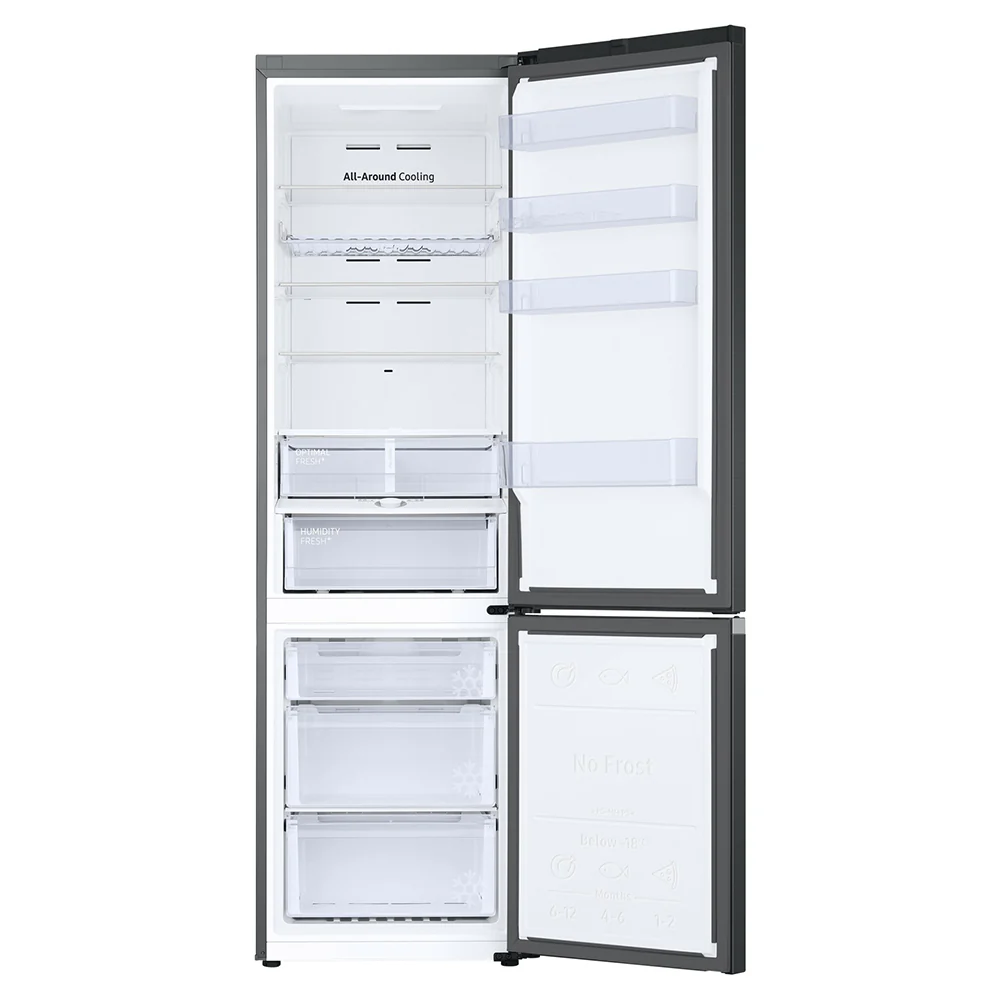 Samsung Series 5 390L Freestanding Fridge Freezer with SpaceMax Technology - Black | RB38C605DB1/EU - Image 4