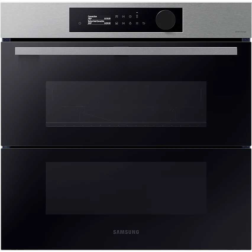 Samsung Series 5 76L Electric Smart Oven with Dual Cook Flex & Air Fry - Stainless Steel | NV7B5755SAS/U4