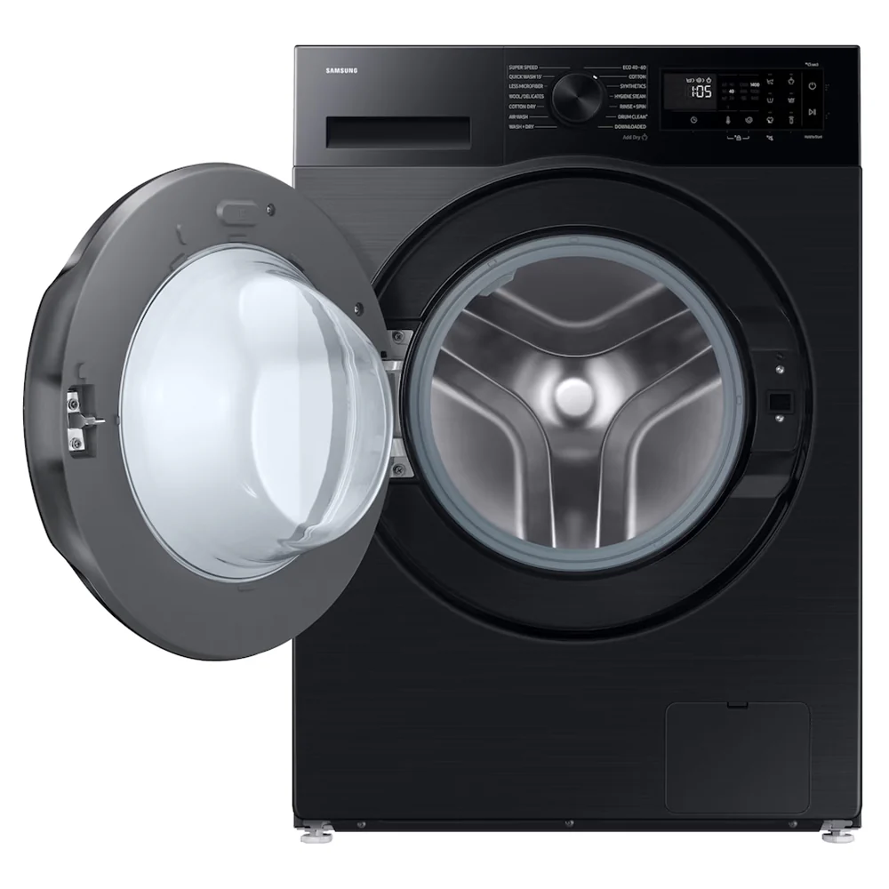 Samsung Series 5 9KG/5KG 1400RPM Freestanding Washer Dryer - Black | WD90DG5G34BBEU - Image 2