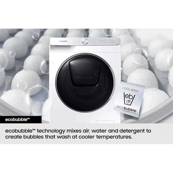 Samsung Series 5 AI Energy 10KG 1351RPM Freestanding Washing Machine - White | WW10FG5U34AEEU - Image 5