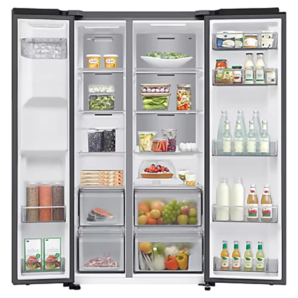 Samsung SpaceMax Bespoke AI Series 640L Freestanding Fridge Freezer - Black Doi | RS70F64KEFEU - Image 5