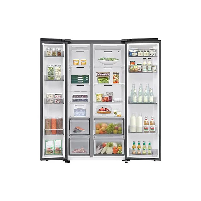 Samsung Series 6 SpaceMax Bespoke AI 659L Freestanding Fridge Freezer - Black Doi | RS70F65QEFEU - Image 3