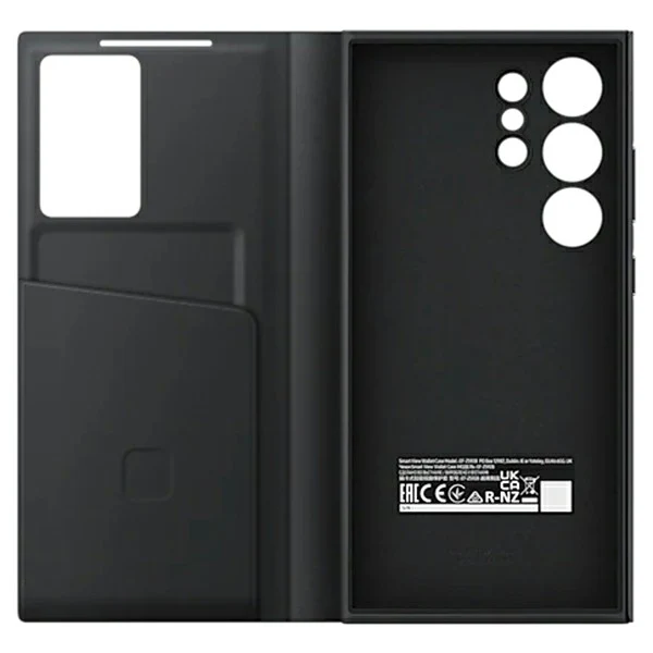 Samsung Smart View Wallet Case for Galaxy S24 Ultra - Black | EF-ZS928CBEGWW - Image 5