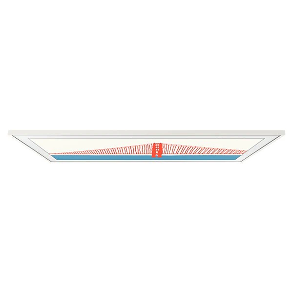 Samsung The Frame 55" Customisable Modern Bezel TV Frame - White | VG-SCFA55WTBXC - Image 3