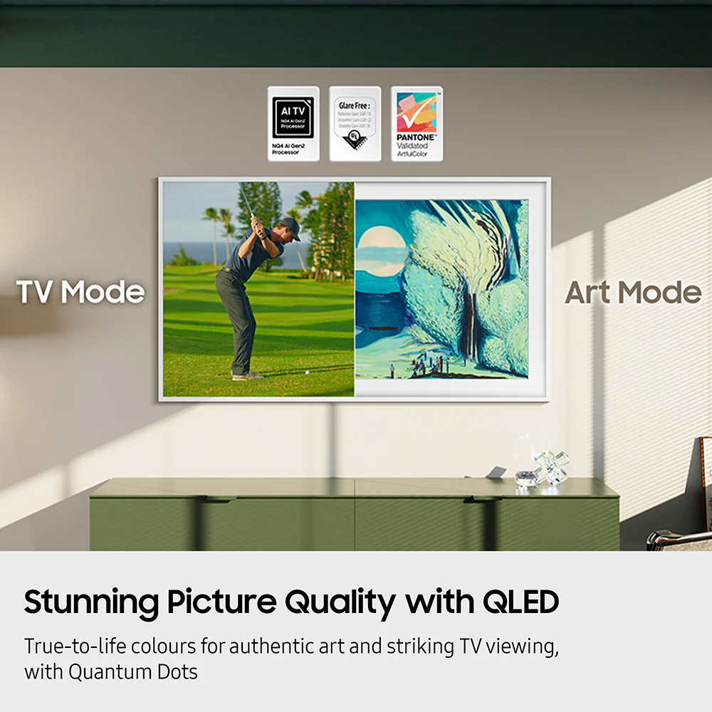 Samsung The Frame LS03F 55" 4K Smart TV - Black | QE55LS03FAUXXU - Image 10