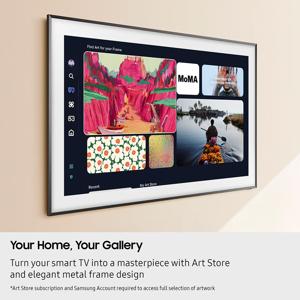 Samsung The Frame Pro LS03FW 65" 4K Smart TV - Black | QE65LS03FWUXXU - Image 11