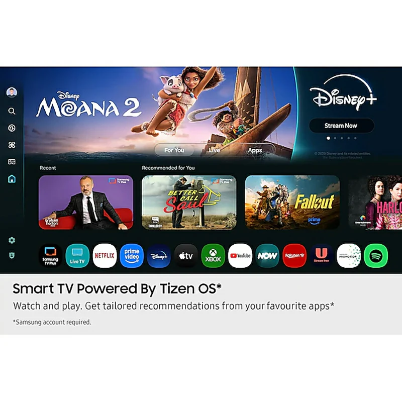 Samsung U7000F 43" 4K Smart TV - Black | UE43U7000FKXXU - Image 4