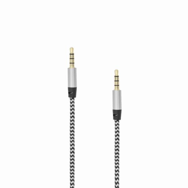 Sbox 1.5M 3.5MM Male Audio AUX Cable - White | 3535-1.5W
