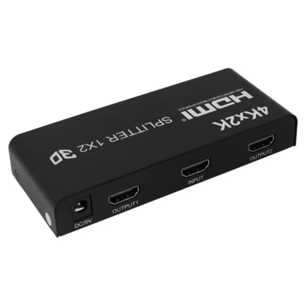 Sbox 2 Ports HDMI 1.4 Splitter - Black | HDMI-2 - Image 2