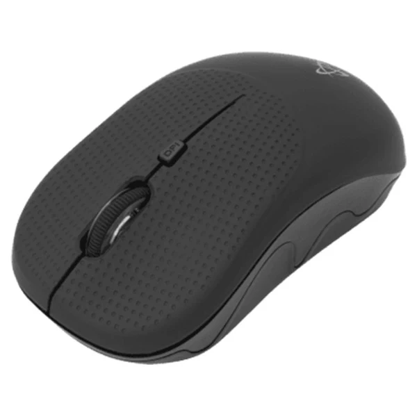 Sbox Ergonomic Wireless Mouse - Black | WM-106B - Image 2