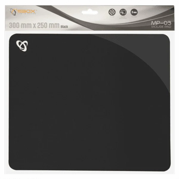 Sbox Mouse Pad - Black | MP-03B - Image 3