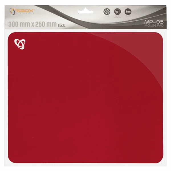 Sbox Mouse Pad - Red | MP-03R - Image 3